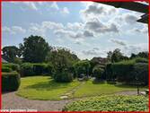 Sommerimpression - Blick von der Terrasse in den Garten - 