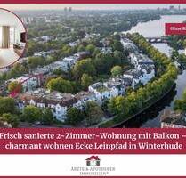 Sanierte 2-Zimmer-Wohnung mit Balkon - charmant wohnen Ecke Leinpfad in Winterhude - Hamburg