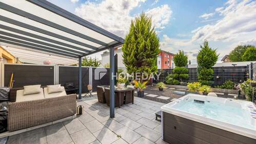 Terrasse 1 - 4 Zimmer Reihenendhaus in Langenfeld (Rhld.)