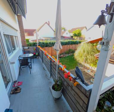 Balkon - 4 Zimmer Etagenwohnung in Rodenbach