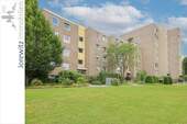 001 - Außenansicht - Ruhige Lage in Bielefeld-Theesen: 4 Zimmer-Wohnung mit Balkon