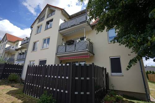 Blick auf den Balkon - 