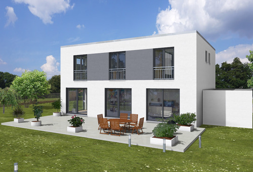 Haus Christrine.png - Einfamilienhaus Neubau im Zentrum von Berg bei Neumarkt.