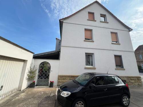 Seitenansicht Haus - 