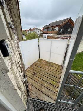 Balkon - Etagenwohnung mit 28,00 m&sup2; in Gestratz zur Miete