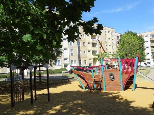 Außenansicht - Hier macht Familienleben Spaß! - 425,00&nbsp;EUR Kaltmiete, ca.&nbsp; 66,70&nbsp;m&sup2;&nbsp;Wohnfl&auml;che