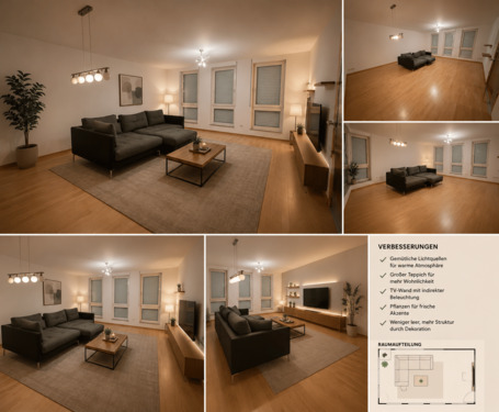 Moderner Wohnzimmer - 