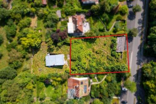 Vogelperspektive Unteres Grundtsück - Grundstück in Würzburg