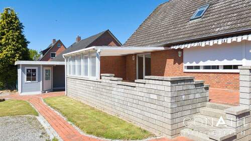 Conath-Immobilien_Harsefeld_Buxtehude_Fredenbeck – Blick auf die Terrasse - 