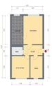 Grundriss - 3 Zimmer Etagenwohnung zur Miete in Erfurt