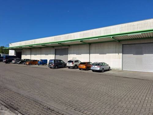 Ansicht - Teilbar: Halle (mit oder ohne Außenfläche) im Gewerbegebiet Greifswalds