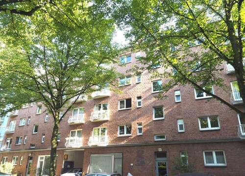 Hausansicht - 2 Zimmer in Hamburg - 649,00&nbsp;EUR Kaltmiete, ca.&nbsp; 52,00&nbsp;m&sup2;&nbsp;Wohnfl&auml;che