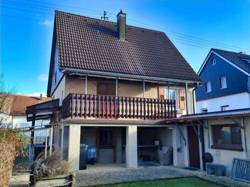 Gartenansicht - 5 Zimmer Einfamilienhaus zum Kaufen in Königsbronn