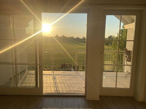 Balkon - 4 Zimmer Etagenwohnung zur Miete in Weiler-Simmerberg