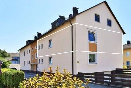 Außenansicht_NW- 1 OG.jpg - 4 Zimmer Etagenwohnung in Weiden in der Oberpfalz