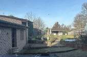 Blick zum Gartenhaus - 