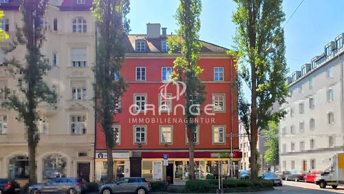 1 Frontansicht - 1 Zimmer Mehrfamilienhaus, Wohnhaus zum Kaufen in München