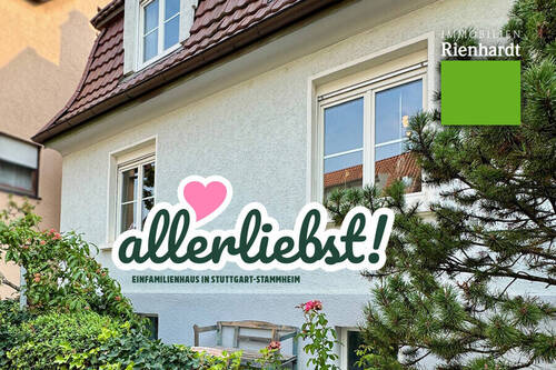 Ansicht - Allerliebst! Einfamilienhaus in Stuttgart-Stammheim