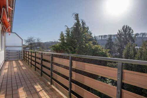 Aussicht vom Balkon - 