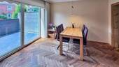 Esszimmer mit Blick auf die zweite Terrasse - 
