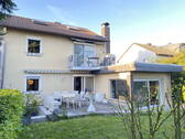 Rückansicht - Elegantes Reihenendhaus in direkter Feldrandlage - Karben Petterweil