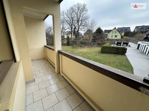 Balkon - 3 Zimmer Etagenwohnung zum Kaufen in Hartenstein
