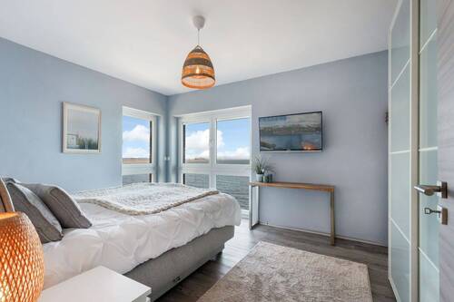 Schlafzimmer mit Ostseeblick - 