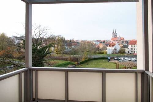 Ausblick vom Balkon - 