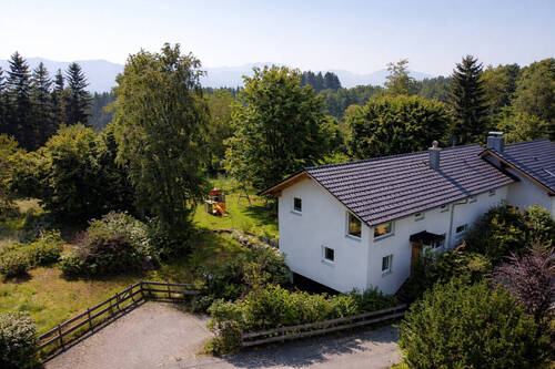 Hausansicht - Doppelhaushälfte mit 184,00 m&sup2; in Penzberg zur Miete