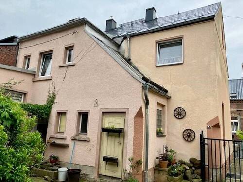 hintere Ansicht - 8 Zimmer Reihenendhaus zum Kaufen in Rodewisch