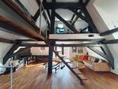 Raumnutzung im Dachgeschoss (Studio) - 