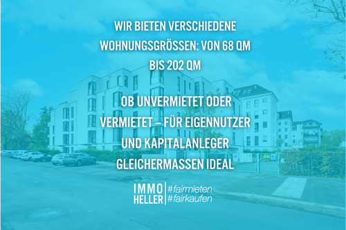 verschiedene Wohnungsgrößen - 3 Zimmer Etagenwohnung zum Kaufen in Offenbach am Main