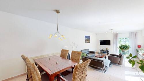 Wohn- und Esszimmer.jpg - Provisionsfrei für Käufer: Einfamilienhaus in Hamm-Heessen mit Garten und zwei Garagen für Familien
