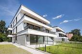 Neubau mit Garten - Aktion! Provisionsfrei! Stilvolle Gartenwohnung mit vielseitigem Hobbyraum und privatem Rückzugsort im Grünen