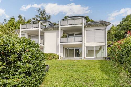 Gartenansicht - 4 Zimmer Etagenwohnung zum Kaufen in Stuttgart