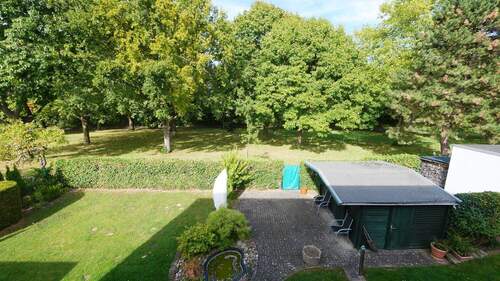 Blick aus dem Obergeschoß - 