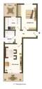 Grundriss 2-Zi.-Wohnung - 