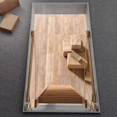 Inklusivausstattung-Bodentreppe - 