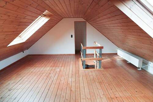 Ausgebauter Dachboden leer - 