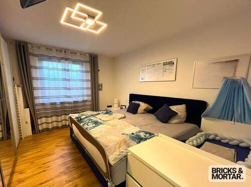 Schlafzimmer - Etagenwohnung mit 89,00 m&sup2; in Königsbrunn zum Kaufen