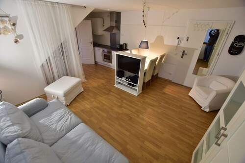 Überblick Wohn-Schlafbereich.JPG - Etagenwohnung mit 29,70 m² in Cramonshagen zur Miete