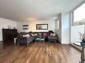 Wohnzimmer - 6 Zimmer Doppelhaushälfte zum Kaufen in Münster
