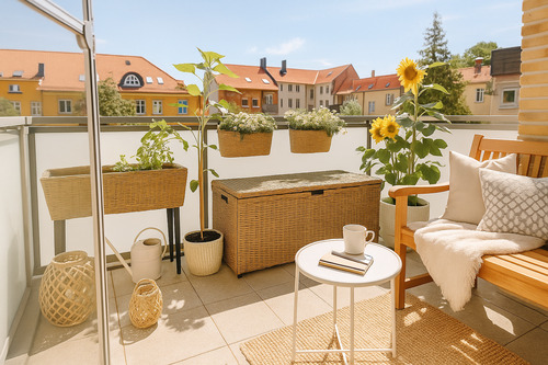 Balkon - 4 Zimmer Etagenwohnung in Eisenach