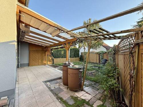 Garten - Doppelhaushälfte mit 107,70 m² in Graben-Neudorf zum Kaufen