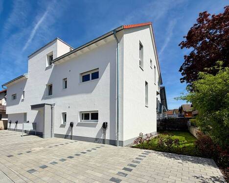 Ansicht - Erstbezug - Gartenwohnung: Ruhig wohnen, stadtnah leben im Einzugsgebiet Karlsruhe