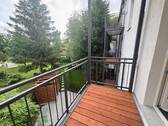 Balkon - Etagenwohnung mit 58,30 m&sup2; in Leipzig zur Miete