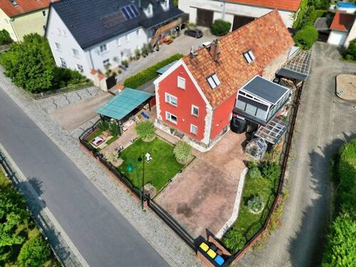 Luftbild 2 - 8 Zimmer Einfamilienhaus in Großenhain