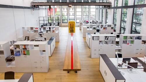 Übersicht Bürofläche - 