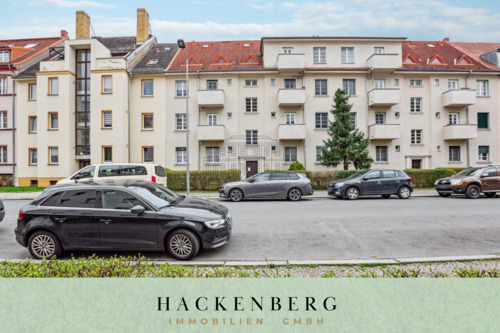 Fronansicht - Attraktive 3-Raum-Wohnung mit zwei Balkonen