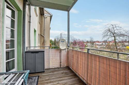 Balkon - 3 Zimmer Etagenwohnung zum Kaufen in Leipzig